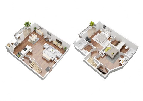 2 Bedroom Townhouse Crenshaw Townhouses